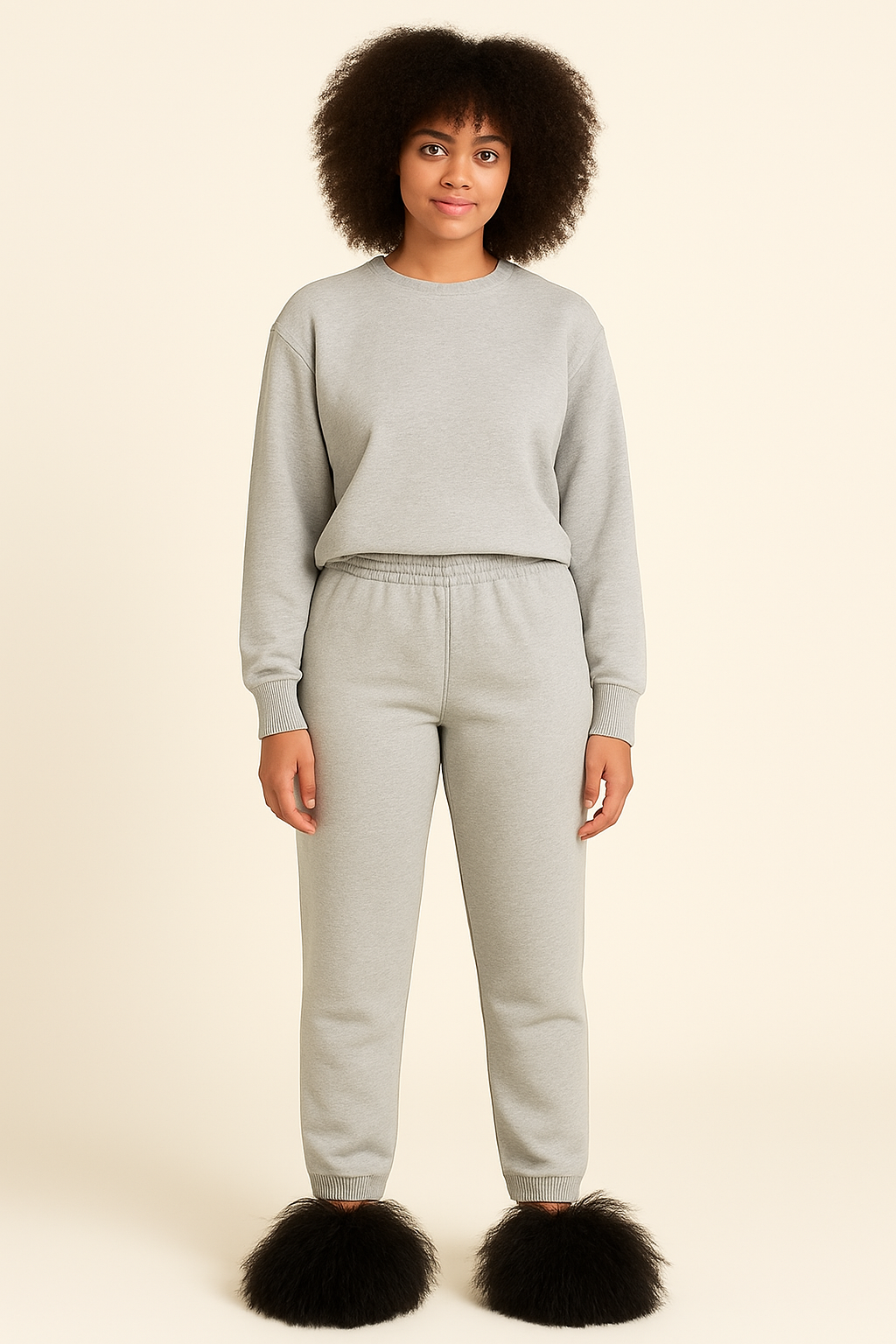 Mongolian Wool Luxe Slippers