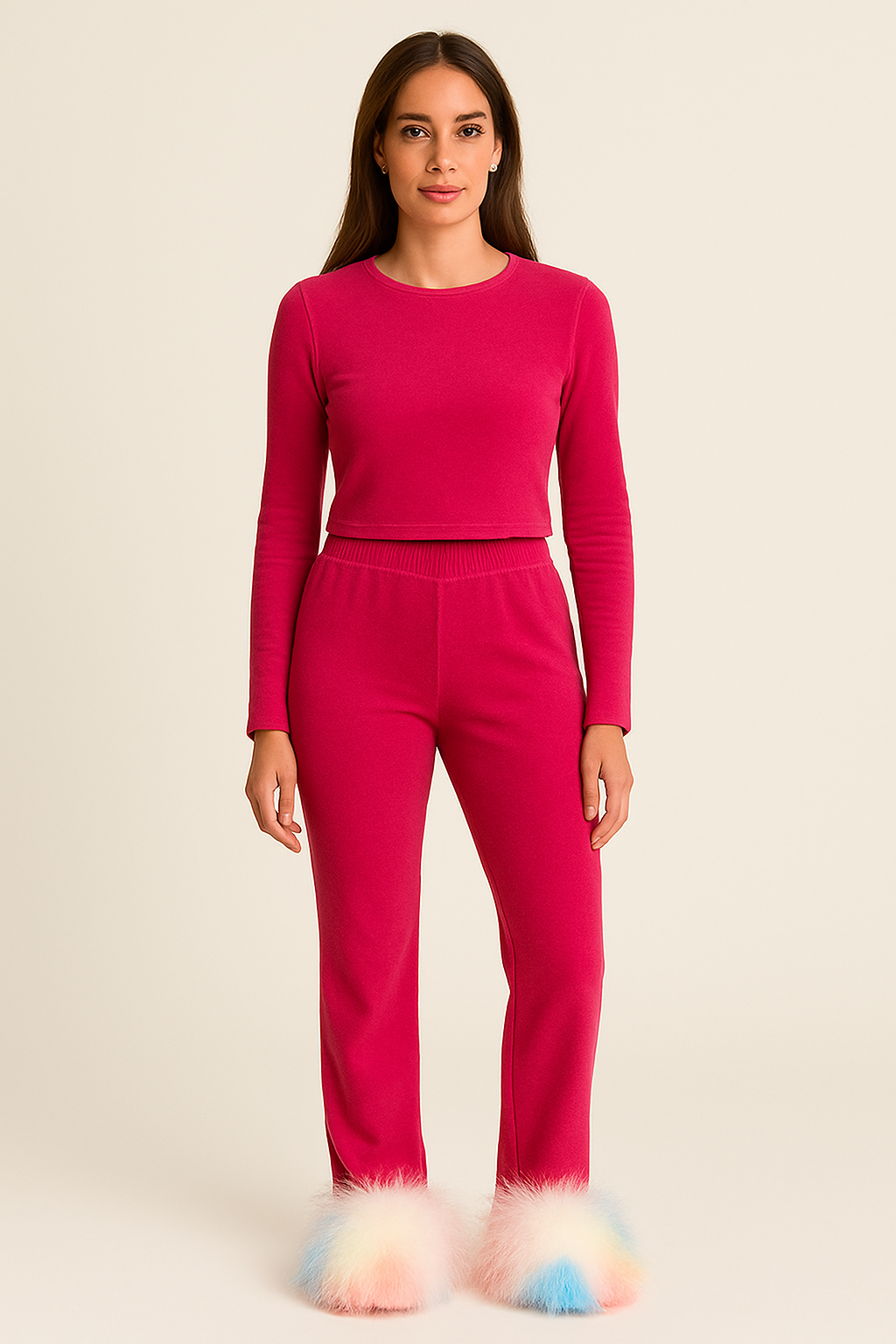 Mongolian Wool Luxe Slippers